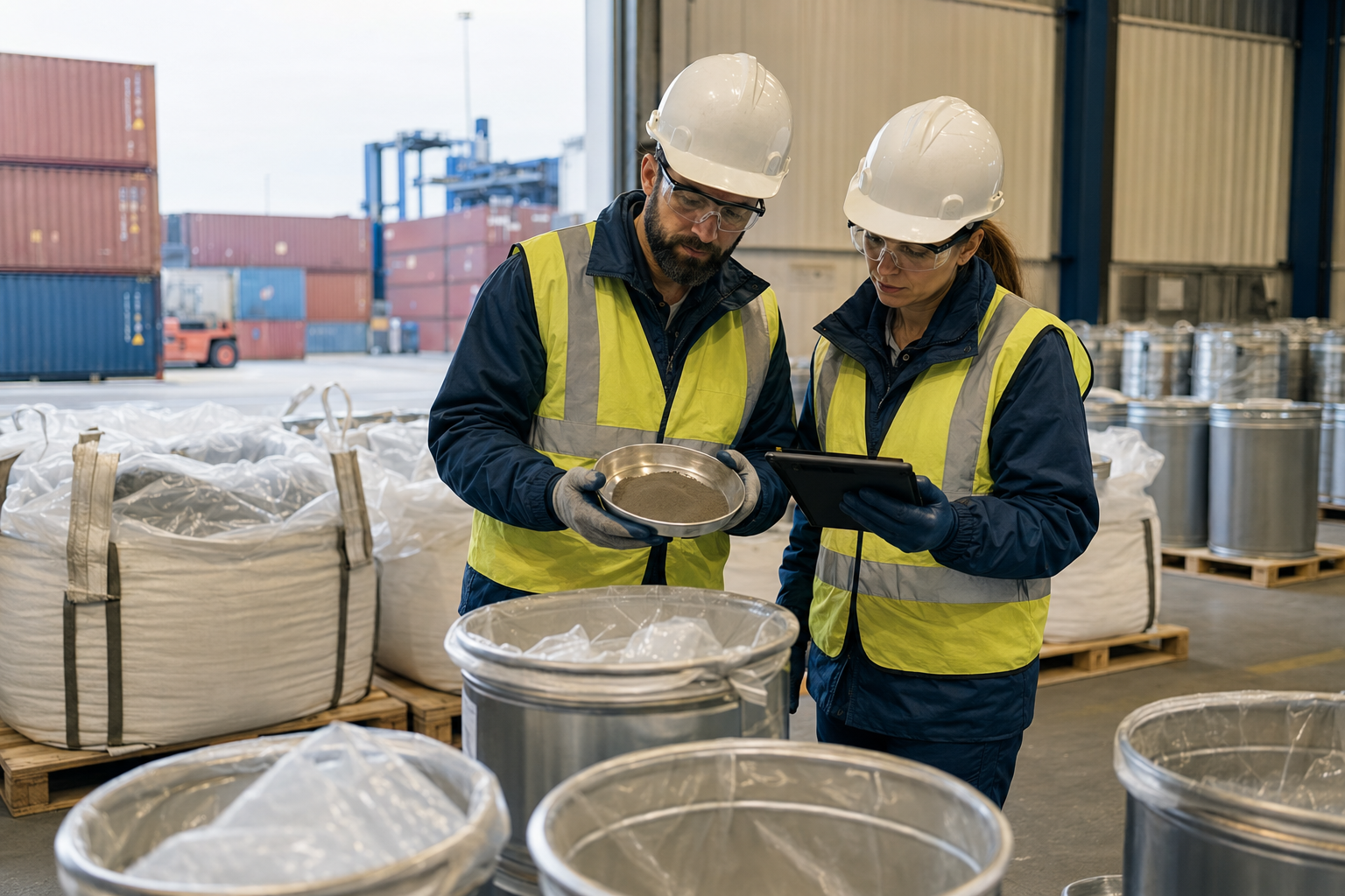 Global metal powder sourcing and supplier qualification